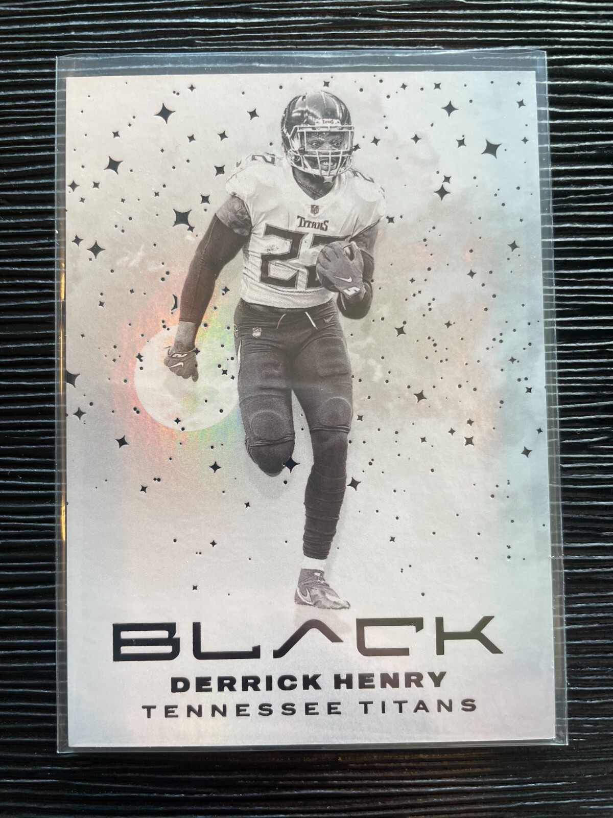 2021 Panini Black Derrick Henry White Night SSP #WN-14 Titans Ravens