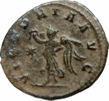 Gallienus Valerian I son Antioch mint  Ancient  RARE Roman Coin Victory i46803