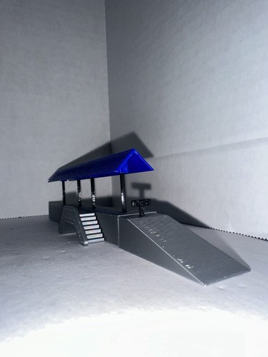 N - Scale Passenger Platform Kit for 1:160 Model Railroad Train Scenery Building - Picture 3 of 10