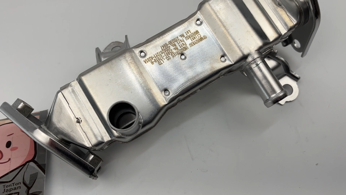 プリウスα EGRクーラー 25601-37010-B 清掃済 ZVW41 Toyota 25601-37010 EGR Pipe Lexus CT200h 2011-2017 Prius V 2ZRFXE