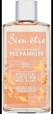 parfumé BIEN ETRE DES FAMILLES mandarine fleur de coton 250mL Free Shipping