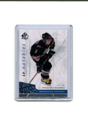2006-07 Upper Deck SP Authentic SP Notables Alexander Ovechkin 819/999