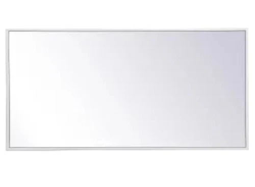 New Elegant Lighting MR41836WH Rectangle Eternity Mirror White Home Decor 36x18” - Picture 2 of 3