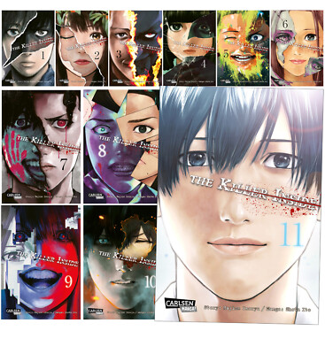 The Killer Inside Band 1 - 11 Komplettset (11 Bücher)| Carlsen Manga | Neu
