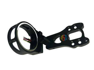 ASD Compoundbogen 3 Pin Glasfaservisier. Portofrei. Schwarz. UK Ware