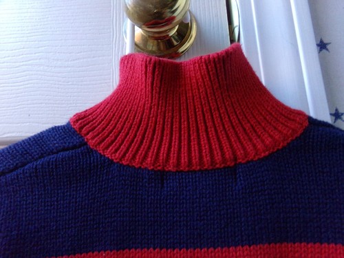 $85 Boys POLO RALPH LAUREN Half Zip Blue Striped Cotton POLO SWEATER Size 4 4T - Picture 10 of 22