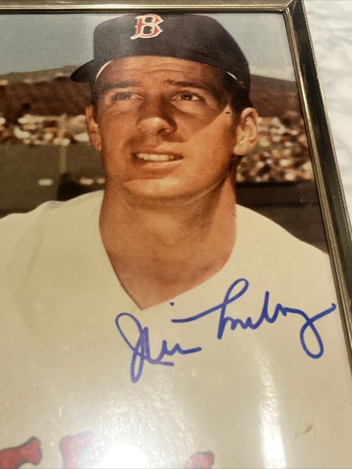 Jim Lonborg Boston Red Sox Signed Auto Photo Autograph - Image 2 of 3