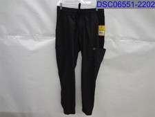 WonderWink Mens Medium Black Cargo Jogger Scrub Pants 889610457264 5655