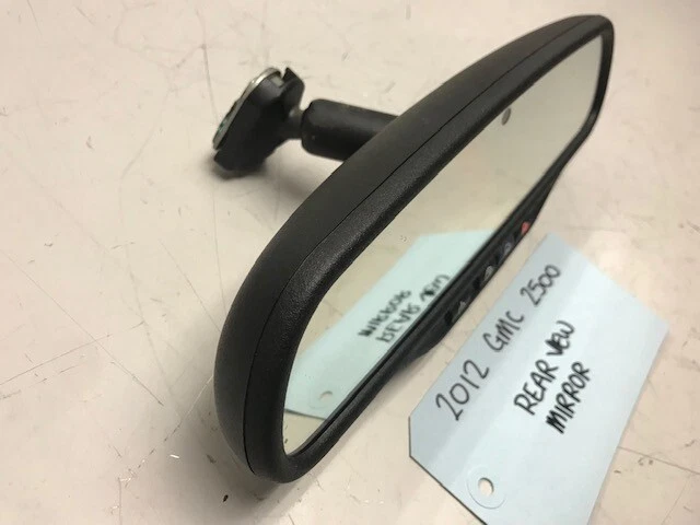 11-14 CHEVROLET GMC SIERRA 3500HD 2500HD REARVIEW MIRROR W/ ONSTAR - Image 4 of 4
