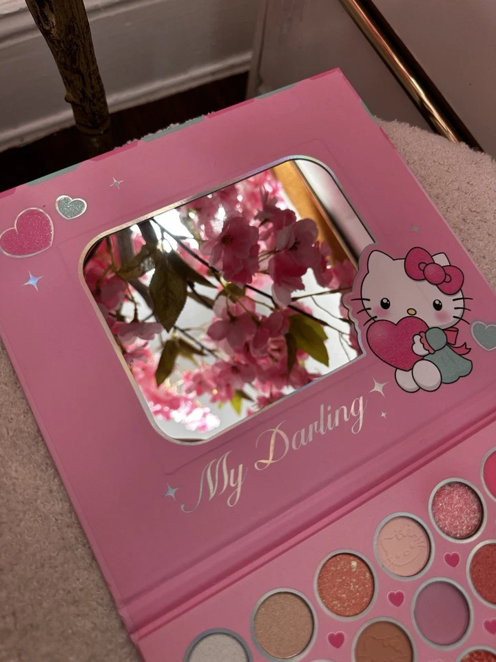 NEW Hello Kitty 42-Color Eyeshadow Palette 🎀 Super Pigmented & Adorable! - Image 2 of 4