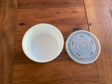 Einweg Styropor-Suppenbecher EPS 12FC mit passendem dichten Deckel 340 ml