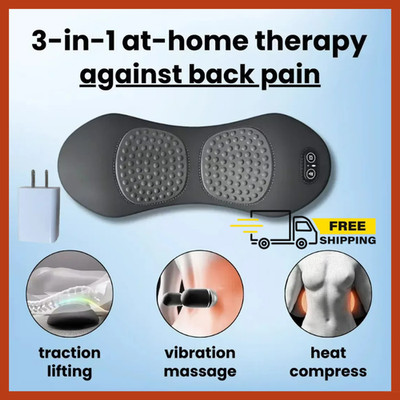 NEW My Soothe Lab 3 IN 1 BACK MASSAGER,SMOOTH Spine BACK Massager For SCIATICA