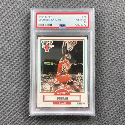 1990 Fleer Basketball Michael Jordan #26 PSA 10 GEM MINT