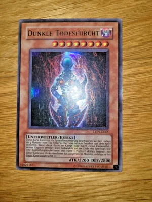 Dunkle Todesfurcht LON-G065 Ultra Rare Deutsch Yugioh - Bild 1 von 2