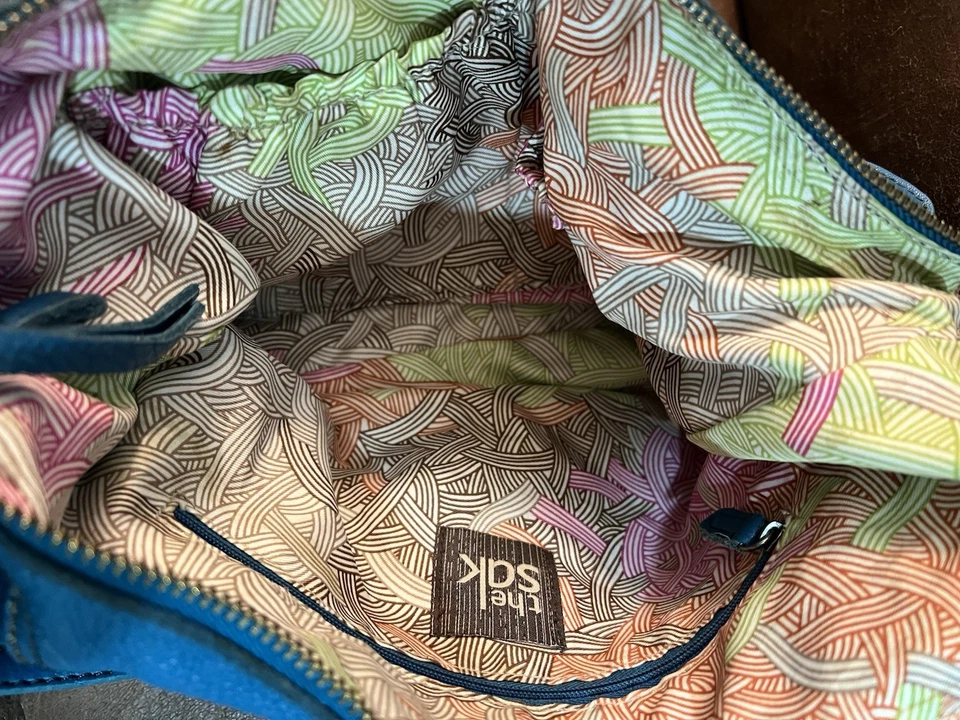 Bolso Hobo The Sak Kendra Cuero Turquesa Bolso de Hombro Nuevo con Defectos Foto 4 de 4