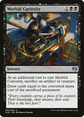 Morbid Curiosity (094) Kaladesh KLD MTG Magic