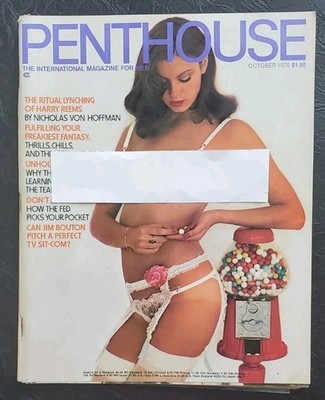 PENTHOUSE - October, 1976  (Pet SUSANNE SAXON)