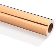 Metallic gift wrapping paper, 35x1520 cm rose gold