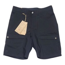 Fj llr ven Abisko Hybrid Trail Shorts Men's Size US 30 Black Cargo Pockets NWT