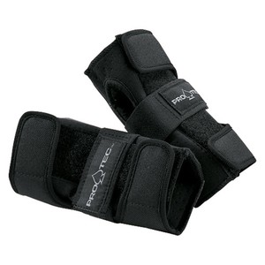 PRO-TEC SKATEBOARD SCOOTER BMX STREET WRIST GUARDS SMALL BLACK (MSRP $29.99)