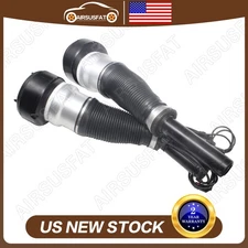 For Mercedes W221 S550 S600 S350 S63 S65 CL550 Front Pair Air Suspension Struts