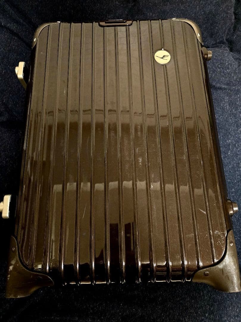 Rimowa Topas Lufthansa 32L Brown 2-wheels Carry Case Suitcase | eBay