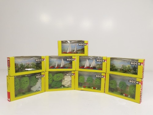 Todavía paisaje de tren vintage con caja original 9 piezas como está 13000 | Zustand: Used