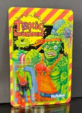 Toxic Crusaders: Toxie Reaction Figure, Toxic Avenger ~ Super7 New on Card