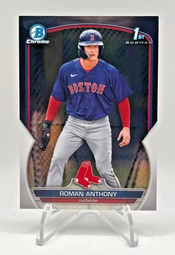 Roman Anthony 2023 1st Bowman Chrome Original Rookie Card RC #BCP-71 - Red Sox