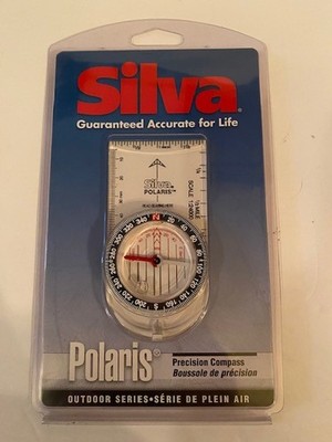 Silva Polaris Outdoor Series Precision Compass Hiking Liquid Filled New Sealed