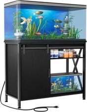 Aquarium Stand for 40-75 Gal Tank Tank Stand Table W/ Power Outlet Aquarium kit