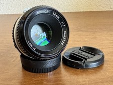 Nikon Nikkor 50mm F2 Ai Manual focus Lens for film or digital Nifty