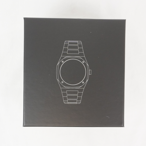 Aura Chronograph 001 Stainless Steel & Purple Dial 40mm VK63 Quartz Watch - 第 9/11 張圖片
