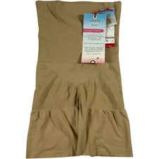 NWT SPANX Assets Red Hot Label Beige High Waist Mid Thigh Focused Firmers 1X