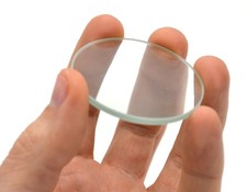 Double Convex Lens, 100mm Focal Length, 2" 50mm Diameter - Spherical,...
