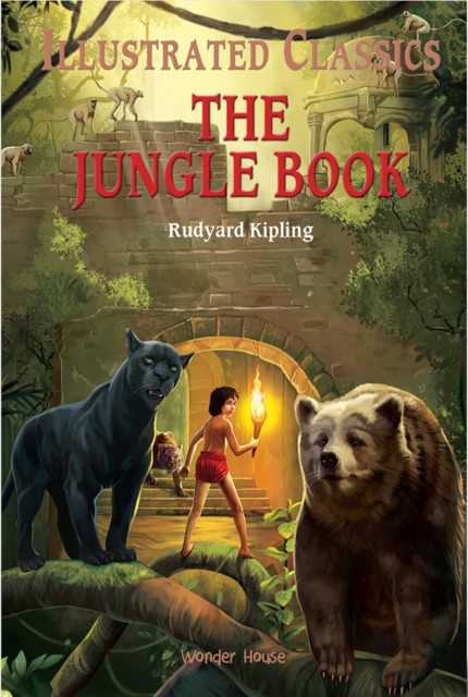 Jungle Book: Illustrated Abridged Children Classics English Novel With Review
