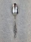R. Wallace & Sons Sterling Silver Tea Spoon Engraved "Lizzie" 5-5/8 Inch 18 Gm