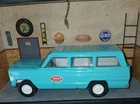 Vintage Tonka Jeep Wagoneer Aqua