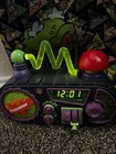 1995 Nickelodeon Time Blaster Rise & Slime Alarm Clock Radio Tested Working.