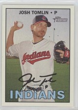 2016 Topps Heritage High Number Josh Tomlin #679 4k8