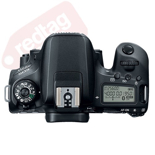 Canon EOS 77D 24.2 MP Digital SLR Camera - Black (Body Only) for