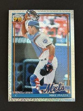 2026 Topps Series 1 Mike Piazza Silver Pack Mojo Refractor #91C-81 New York Mets