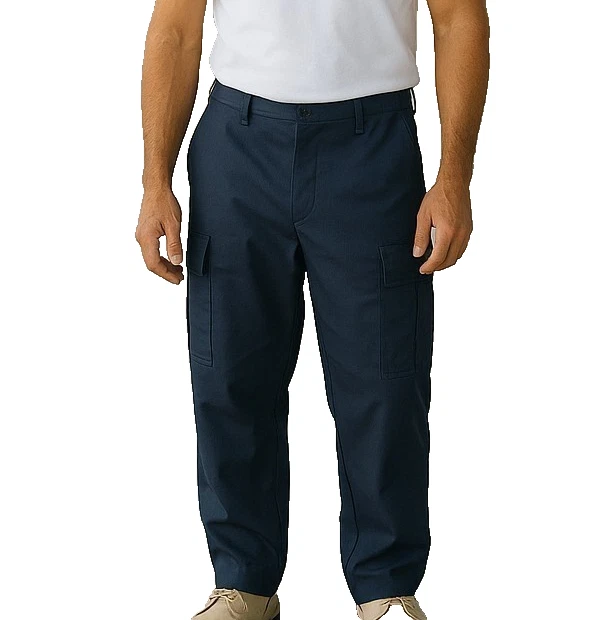 Pantaloni cargo uomo Jordan Craig taglia 32X30 eleganti gamba dritta tasche cargo