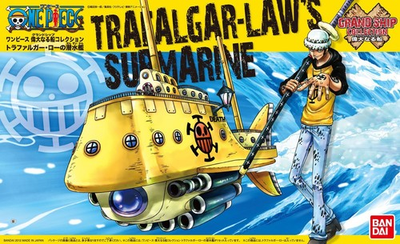 #ad Bandai One Piece Trafalgar Law#x27;s Submarine Grand Ship Collection Model Kit USA $24.95