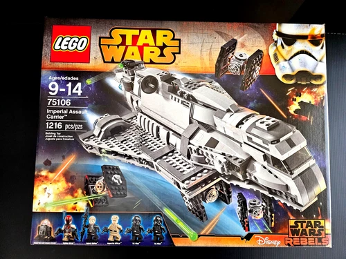 LEGO STAR WARS IMPERIAL ASSAULT CARRIER SET 75106  Factory Sealed MINT B G1N