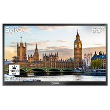 Sylvox 55'' Smart Outdoor Android TV Waterproof 4K High Brightness 1000nits 4K