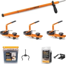 Camo Deck in a Box Hidden Deck Fastener Kit for Composite Decking, 500 sq ft