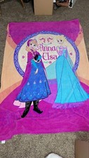 Disney - Frozen - Oversized Throw - Size 59"x78.7" - Fleece Blanket - Microfiber