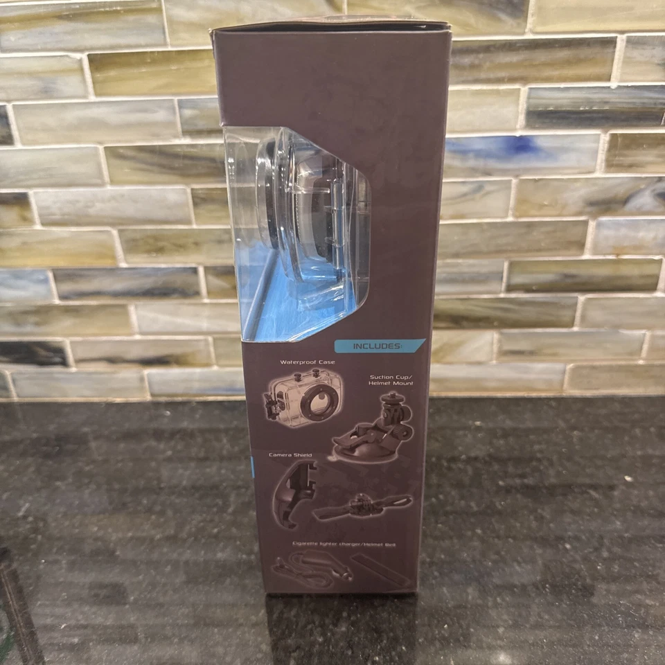 Pyle Sports Water Proof 720P Widescreen Action Camera HD PSCHD30 Silver - Image 4 of 4