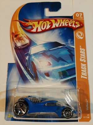 2008 Hot Wheels Track Stars #107 Vulture Blue w/Chrome FTE M.O.C. 